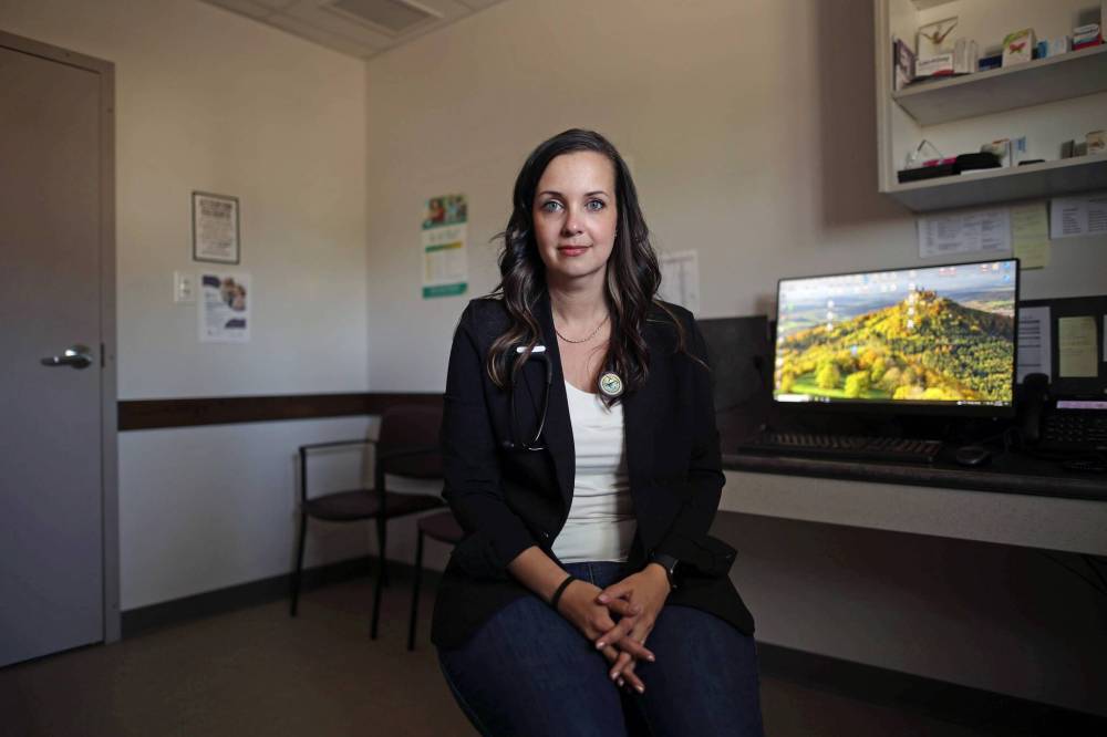 Dr. Nichelle Desilets is the new president-elect of Doctors Manitoba. (Tim Smith/The Brandon Sun)