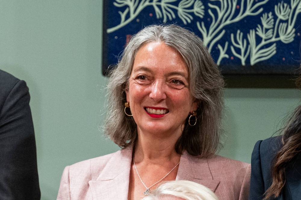 Environment and Climate Change Minister Julie Dabrusin poses for a