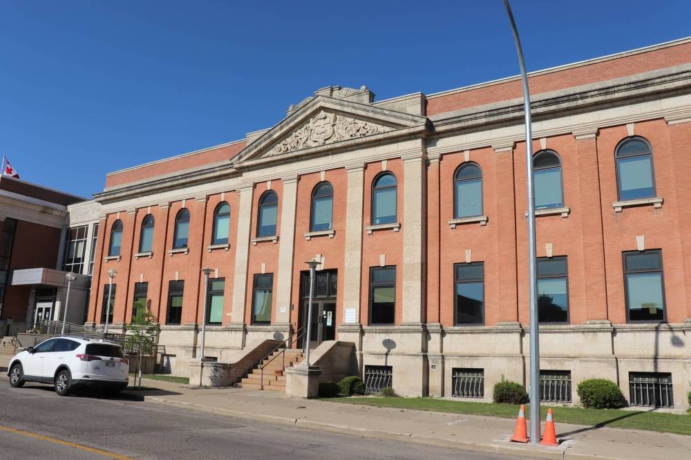 The Brandon courthouse. (File)