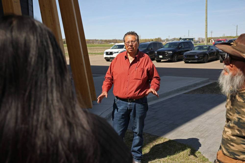 Sioux Valley Dakota Nation Chief Vincent Tacan says about 90 students will be moved from the former Fleming building to the community this fall. (Tim Smith/The Brandon Sun files)