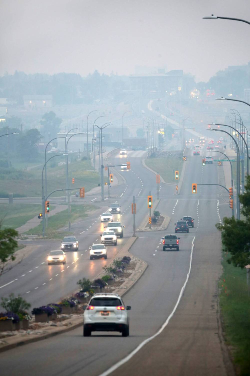 Don't kid yourself that nothing his happening with the climate. And the degree of smokiness in Manitoba this year is unusual. (File)