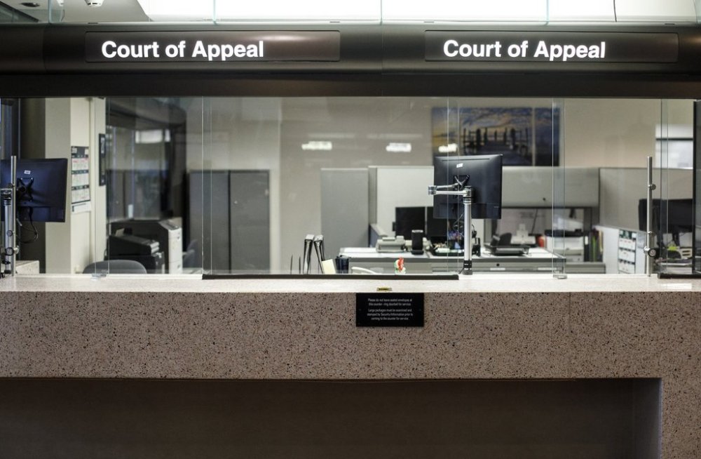 Court of Appeal at the Edmonton Law Courts building, in Edmonton on Friday, June 28, 2019. THE CANADIAN PRESS/Jason Franson