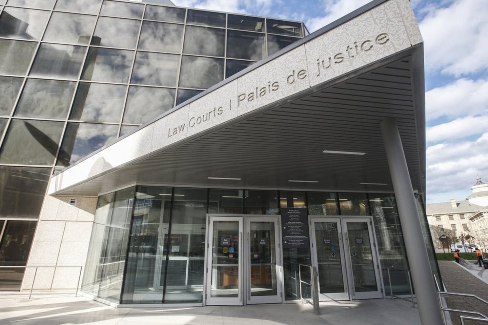 The Manitoba Law Courts building in Winnipeg on Wednesday, May 8, 2024. THE CANADIAN PRESS/John Woods