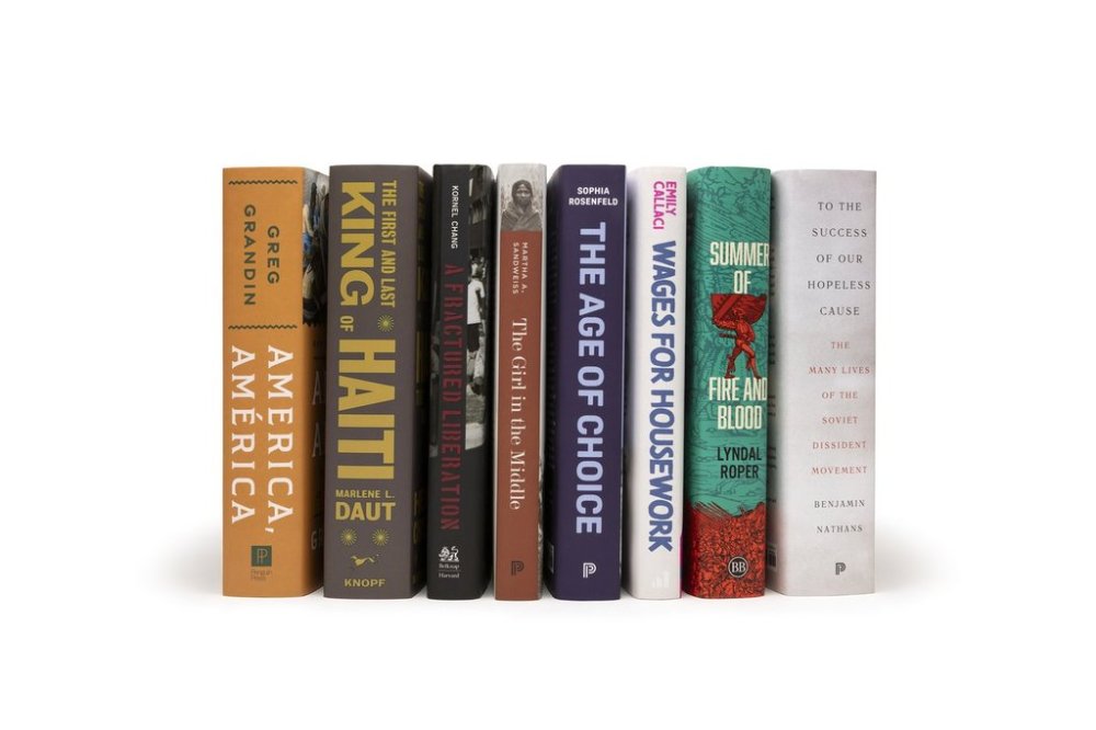 This year's Cundill History Prize short list comprises mainly books about social movements, seen in this handout photo, which jurors say are of particular importance in today's political climate. THE CANADIAN PRESS/Handout - Cundill Prize (Mandatory Credit)