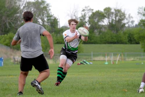 Dauphin's Will Miner is headed to the Canada Games for the multi-sport event's first male rugby sevens tournament. (Thomas Friesen/The Brandon Sun)