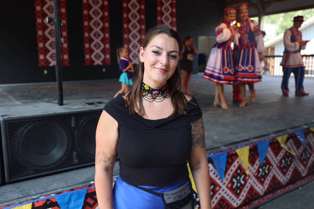 Adjudicator Kaitlyn Kruk says the festival is about more than medals — it's about pride, resilience and the connection to culture. (Abiola Odutola/The Brandon Sun)