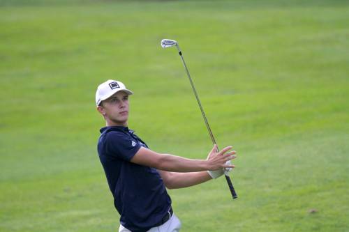Grady Chuback is playing in the Tamarack golf tournament men’s event after back-to-back junior titles the last two years. The 92nd annual event begins today. (Thomas Friesen/The Brandon Sun)