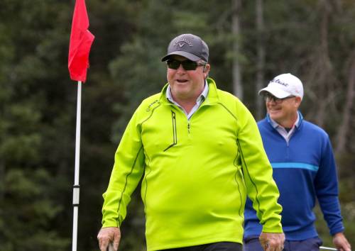 Ron Cornell shot 1-under 143 over two rounds of qualifying at the Tamarack golf tournament to claim men's medallist hours at Clear Lake Golf Course on Saturday and Sunday. (Thomas Friesen/The Brandon Sun)