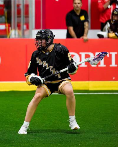 Karlee Kohlman registered three assists with Team Manitoba's lacrosse squad to help secure a top-five finish at the Canada Games in St. John's last week. (Submitted)