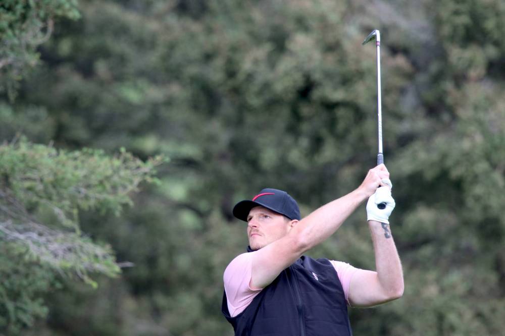 Ross Sheard beat Dustin Dyck 4 and 3 on Friday to reach his first Tamarack golf tournament men's final. (Thomas Friesen/The Brandon Sun)