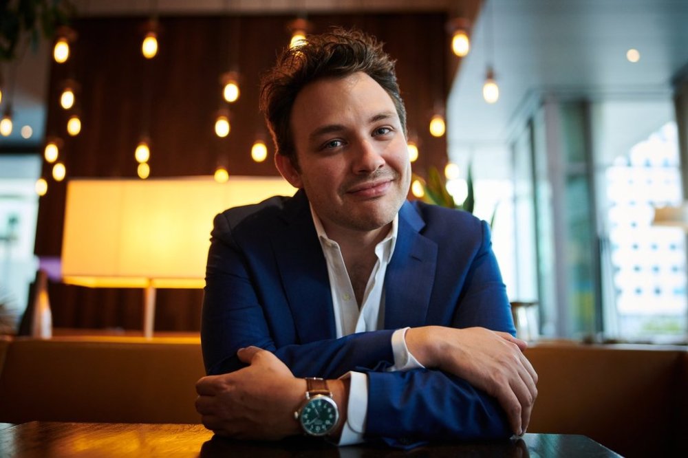 Director Ben Proudfoot poses for a portrait during the Toronto International Film Festival in Toronto, on Thursday, Sept. 4, 2025. THE CANADIAN PRESS/Sammy Kogan