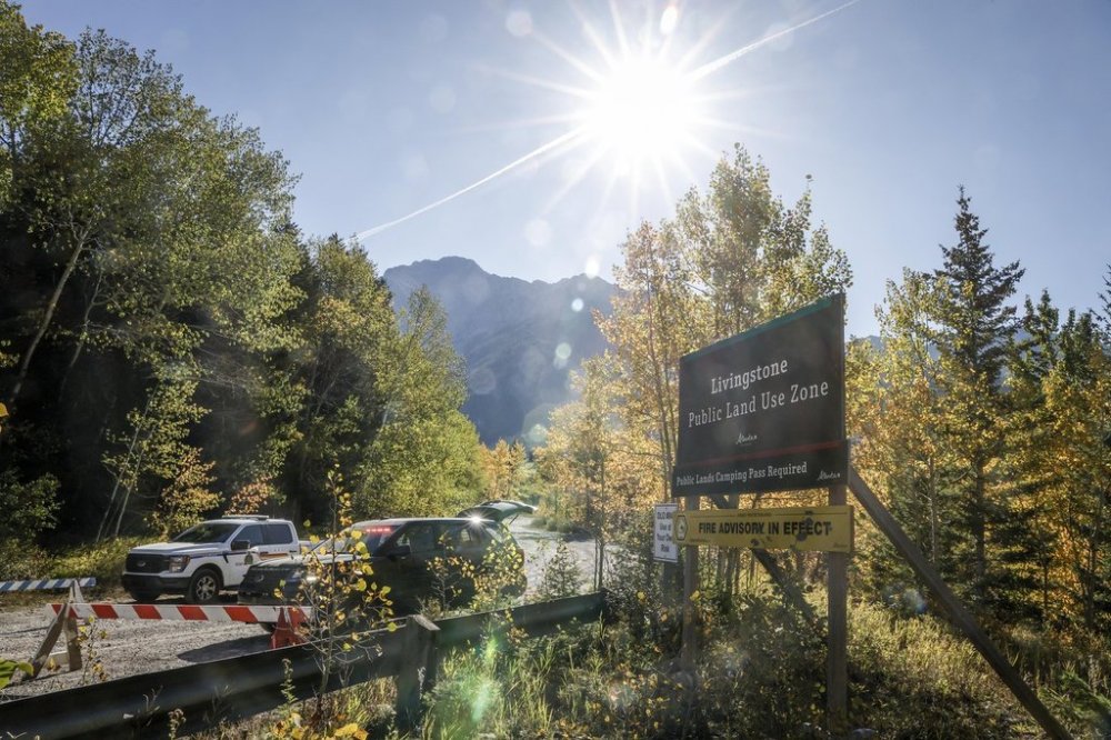 The search continues for six-year-old Darius Macdougall who vanished over the weekend from a campsite in the Crowsnest Pass near Blairmore, Alta., Wednesday, Sept. 24, 2025.THE CANADIAN PRESS/Jeff McIntosh