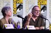 FILE. -Melissa McBride, left, and Greg Nicotero attend a panel for 