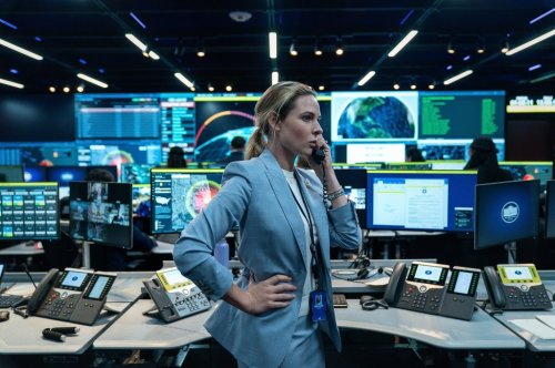 This image released by Netflix shows Rebecca Ferguson in a scene from 