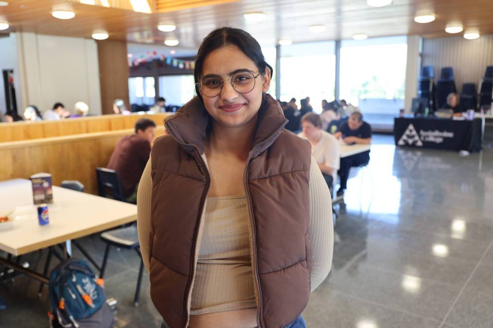 Assiniboine College international student Jobanprit Kaur from India says it was