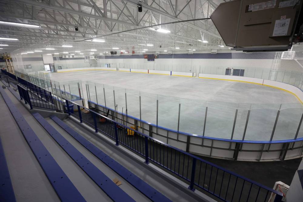 The rink at the Brandon Community Sportsplex is expected to reopen in October.