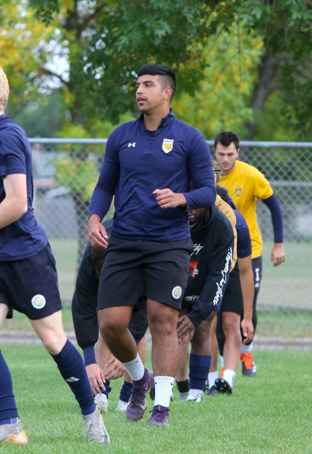 Camilo Rodriguez is back with the Bobcats after missing the 2024 season. (Thomas Friesen/The Brandon Sun)