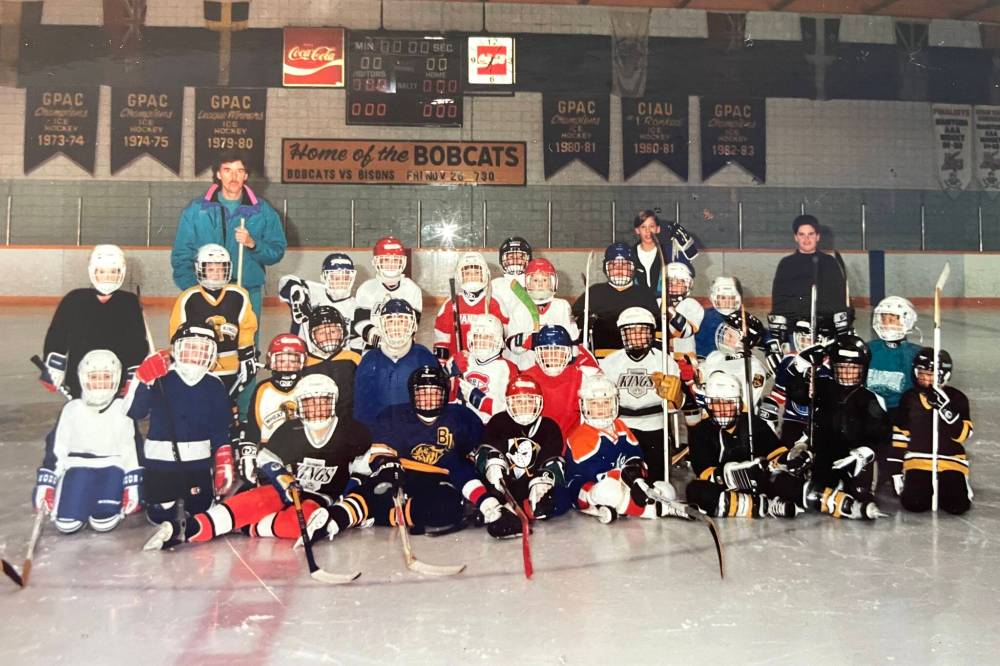 The first year of the Brandon Blades hockey program was back in 1994. After a two-year absence, the non-profit program returns this winter at the Sportsplex. (Submitted)