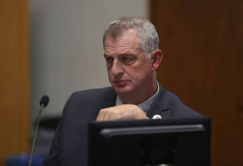 Coun. Bruce Luebke (Ward 6) was the only Brandon city councillor to vote against a motion Monday evening to make an advance to the Brandon Riverbank Inc. to deal with an 'unforseen' cashflow problem. Luebke had some concerns about the request, as does Deveryn Ross.