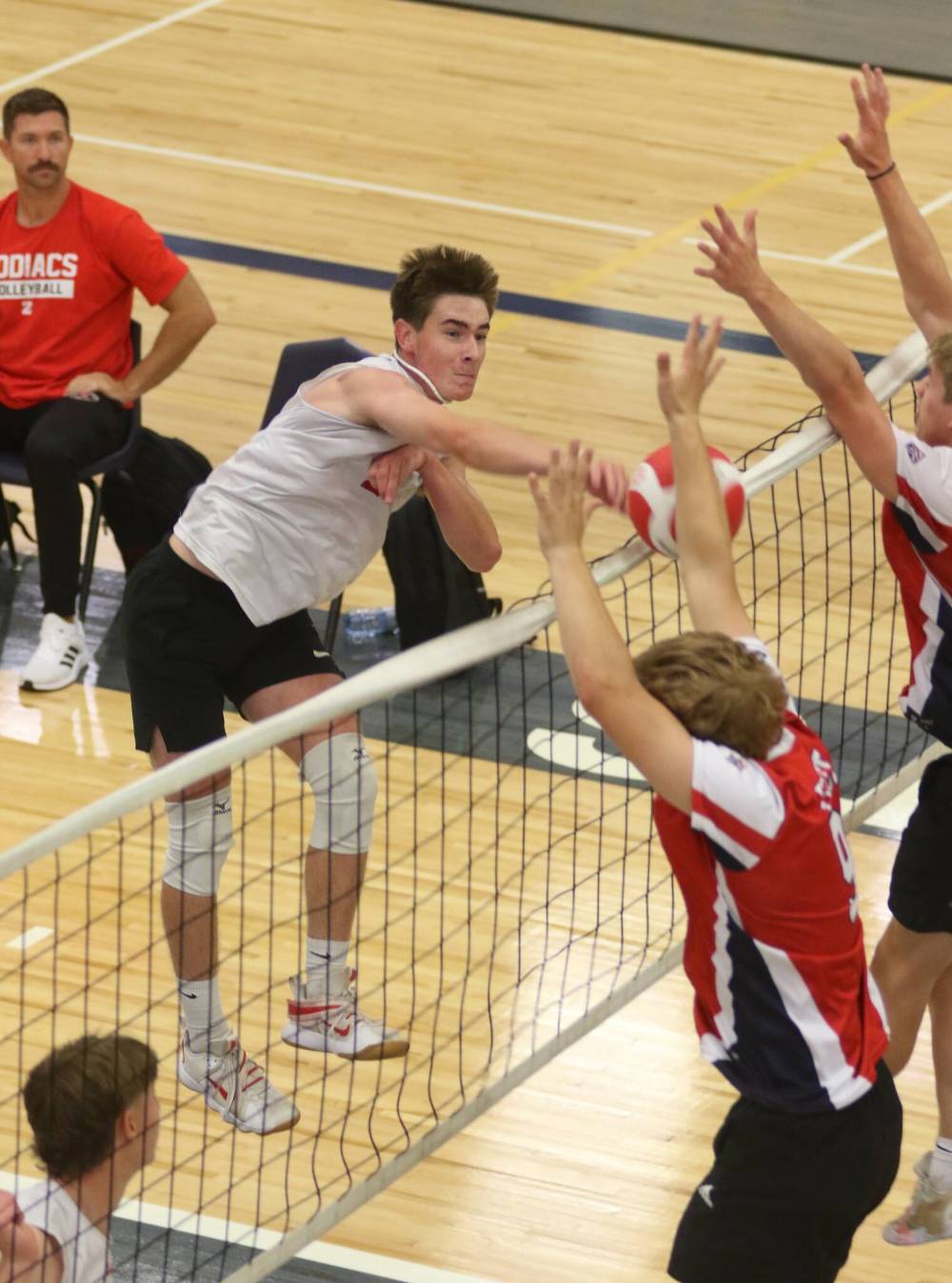 Noah Vandenberg earned a tournament all-star nod after his Garden Valley Zodiacs swept the Estevan Elecs in the final. (Thomas Friesen/The Brandon Sun)