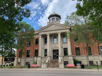 The Brandon courthouse, as shown from Princess Avenue.(File)
