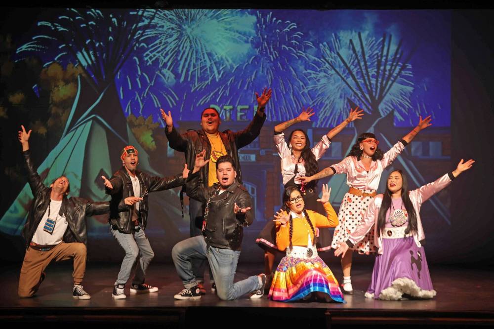 Cast members of