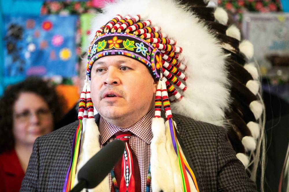 Southern Chiefs Organization Grand Chief Jerry Daniels says First Nations safety officers in Brandon this summer reduced pressure on city police, deterred criminal activity and “helped citizens displaced by fires feel secure in unfamiliar surroundings.” (Mikaela MacKenzie/Winnipeg Free Press files)