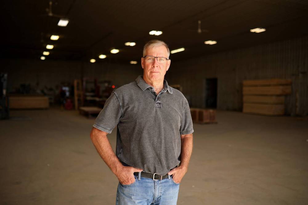 Robert Dyck, a partner at building company Goodon Industries Ltd., says he appreciated the province’s “localized response” when there was a measles exposure at their work site. (Tim Smith/The Brandon Sun)