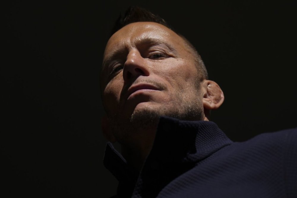 Former UFC champion Georges St-Pierre is photographed in Toronto, on Tuesday, Sept. 16, 2025. THE CANADIAN PRESS/Chris Young