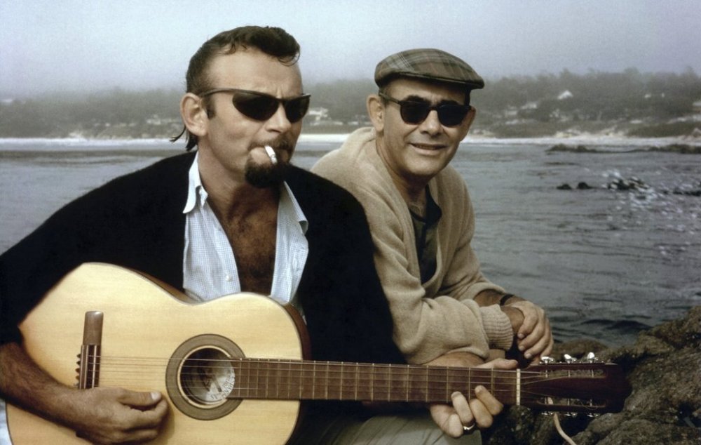 This undated image released by Bert Berns Music shows Bert Berns, left, and Jerry Wexler. (Bert Berns Music via AP)