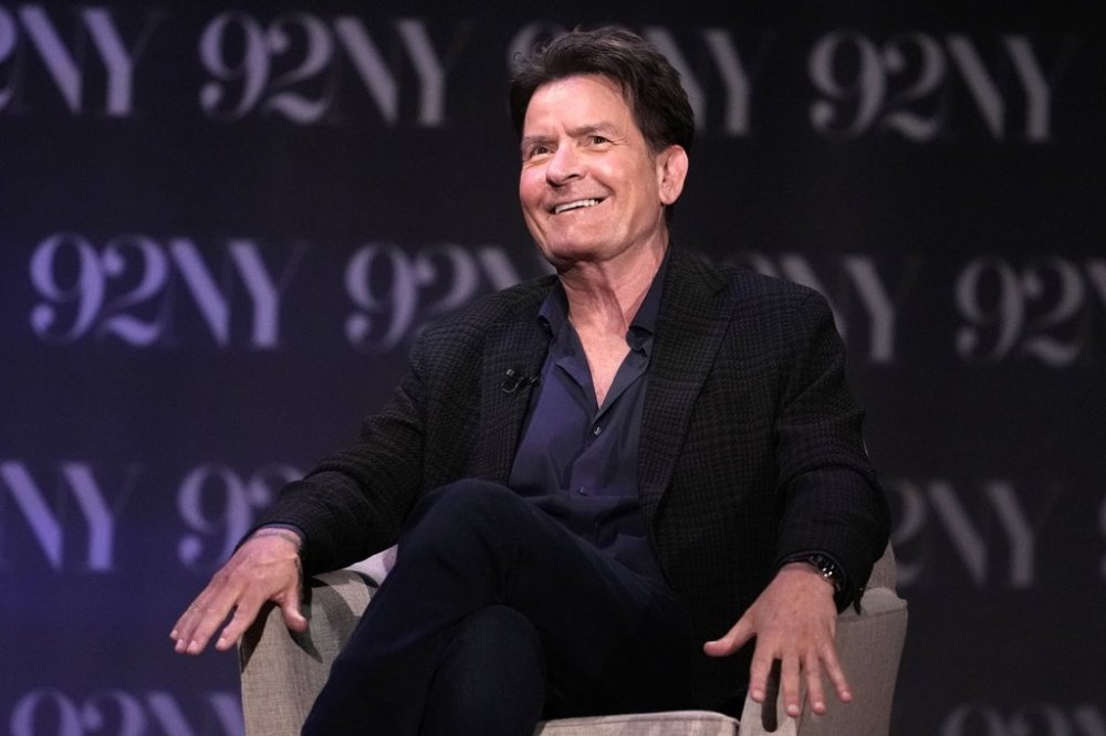 Charlie Sheen discusses his book