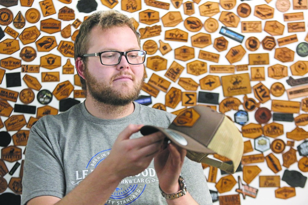 Morgan James, owner of Leatherwood Custom Workwear in Brandon, says his business has merchandise worth about $100,000 trapped in Canada Post facilities and customers waiting on orders. (Matt Goerzen/The Brandon Sun files)