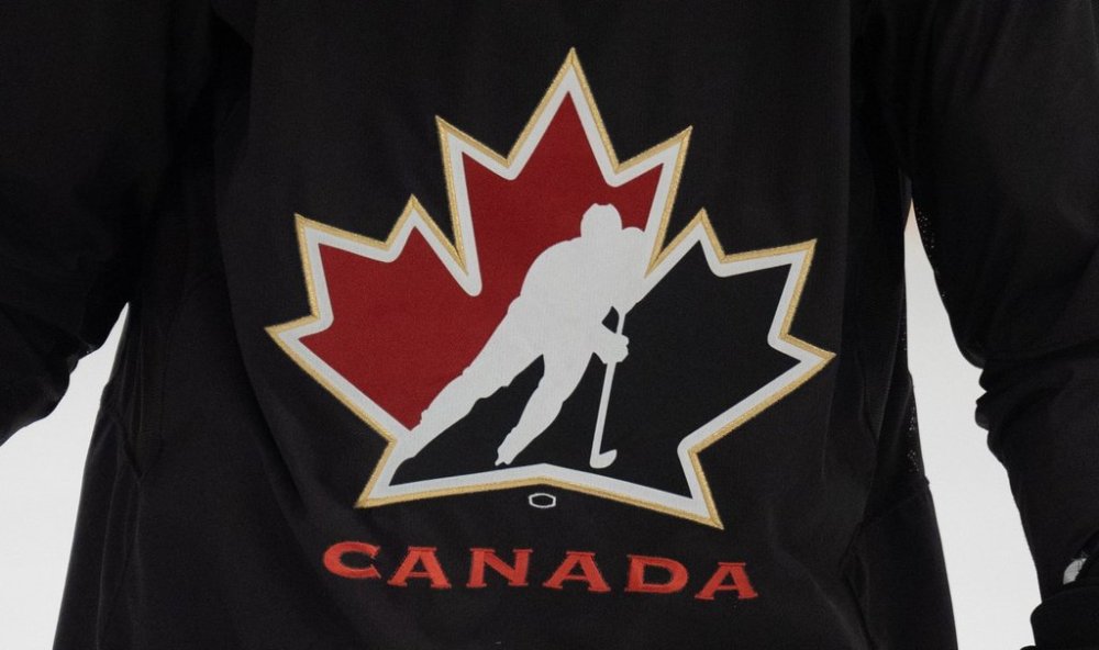 Marilou Grenier stopped 14 shots as Canada defeated the United States 3-0 on Sunday to capture the gold medal at the world women's under-18 hockey championship. A jersey logo for Hockey Canada is seen in Petawawa, Ont., Wednesday, Dec. 18, 2024. THE CANADIAN PRESS/Adrian Wyld