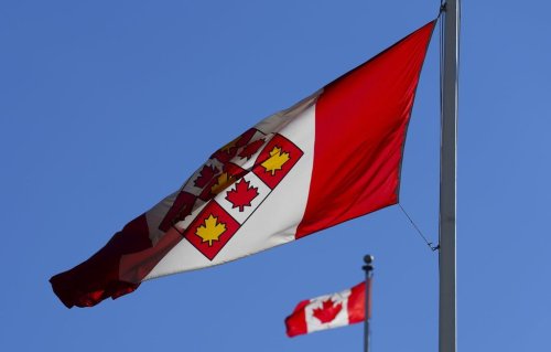 The Supreme Court flag flies at the Supreme Court of Canada in Ottawa on Monday, Oct. 6, 2025. THE CANADIAN PRESS/Sean Kilpatrick