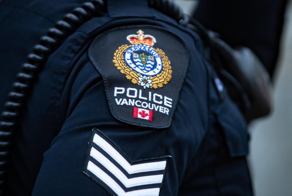 A Vancouver Police Department patch is seen in Vancouver on Saturday, Jan. 9, 2021. THE CANADIAN PRESS/Darryl Dyck