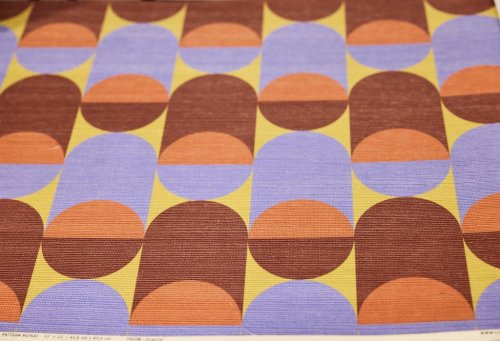 This image released by NeoCon 2025 shows a retro design by Livette's Wallpaper. (Tony Favarula/NeoCon 2025 via AP)