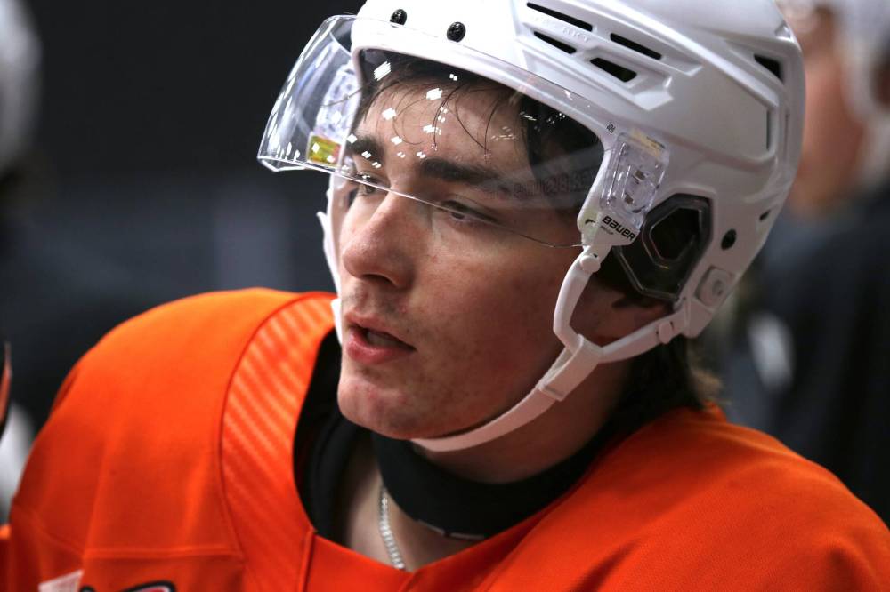 Brandon Wheat Kings forward Ryan Boyce prides himself on a well-rounded game that includes strong defensive play and the ability to create offence. (Perry Bergson/The Brandon Sun)