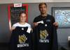 Tarin Ballan, left, and Camilo Rodriguez were named Brandon University’s athletes of the month on Wednesday. (Thomas Friesen/The Brandon Sun)