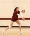 Heather Brost is entering her third season with the Assiniboine College Cougars women’s volleyball team. (Thomas Friesen/The Brandon Sun)