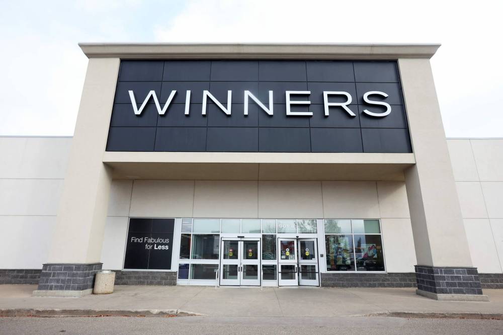 The Winners department store in Brandon's Corral Centre. In one of the three thefts from the store for which she was convicted, Amanda Remezoff and a different woman co-accused stole items worth around $4,200, court heard. (Tim Smith/The Brandon Sun)