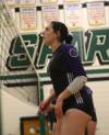 Six-foot-one outside hitter Hannah McGregor is stepping up for the Vincent Massey Vikings as they look to defend their AAAA provincial varsity girls’ volleyball title. (Thomas Friesen/The Brandon Sun)