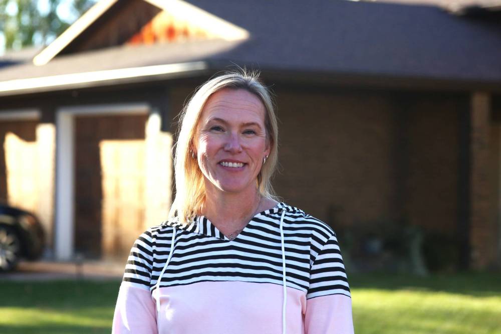 Bonnie-Lynn Mills is one of seven candidates running for a seat in Thursday's Brandon School Division board of trustees byelection. (Abiola Odutola/The Brandon Sun)