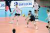 Brandon University’s Kingston Thomas passes a ball for Team Canada during the NORCECA Final Six men’s volleyball tournament in Puerto Rico. Canada swept Suriname to finish fifth on Sunday. (Photo courtesy NORCECA)