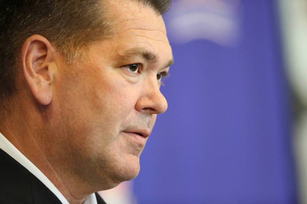 Brandon Police Service Chief Tyler Bates says the Liberal plan reflects the public’s call for “a more balanced justice system that better prioritizes public safety.” (Matt Goerzen/The Brandon Sun files)