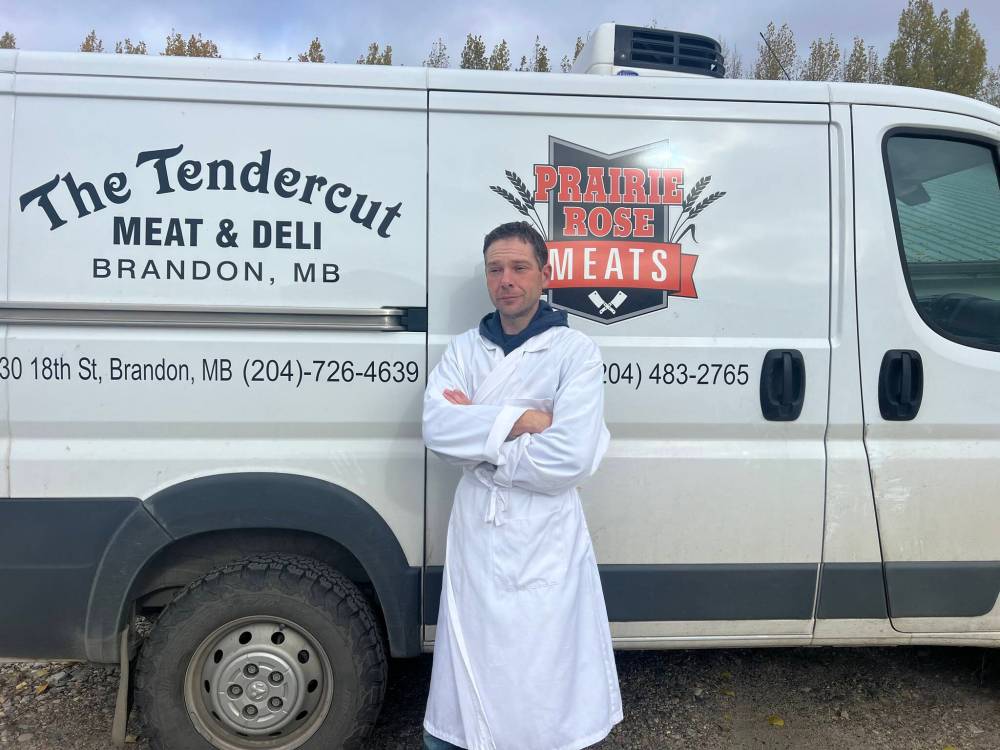 Andrew Wrightson became the owner of Souris-based Prairie Rose Meats and Brandon's Tendercuts Meat & Deli on Oct. 15. Wrightson began working at Prairie Rose Meats in 2016, learning from former owner Marc Bellon, a Swiss master butcher who became a mentor and friend.