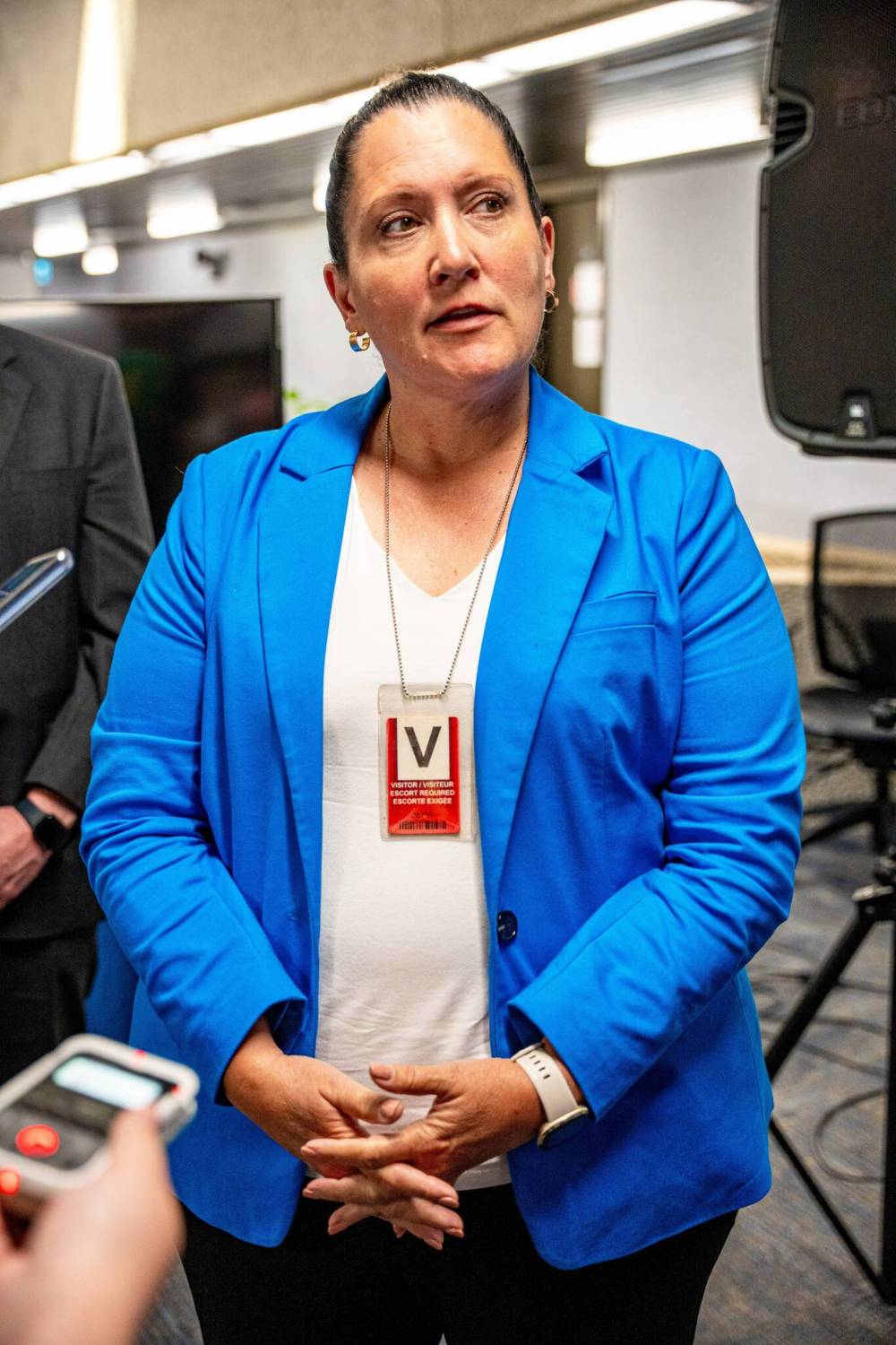 Portage la Prairie Mayor Sharilyn Knox says the combined voices of mayors from different-sized municipalities is “a strong story.” (Nic Adam/Winnipeg Free Press files)
