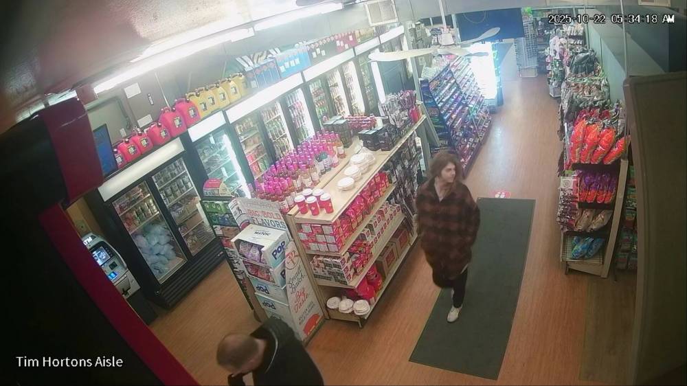 An image of the female suspect. (RCMP)