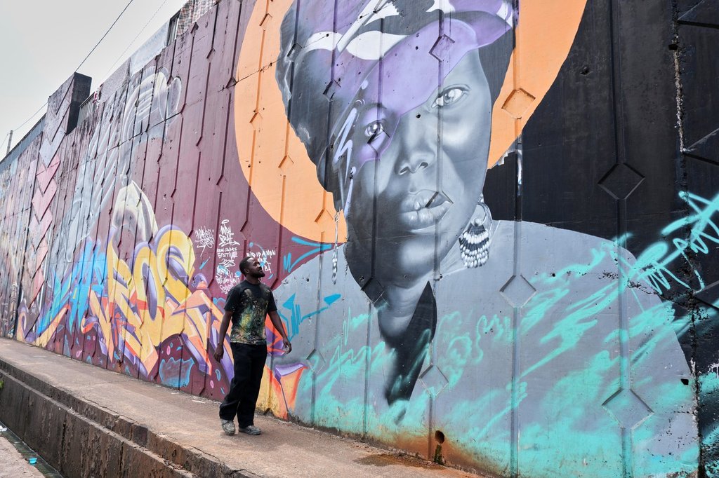 ‘Our reality, our values’: Graffiti finds growing acceptance in West Africa