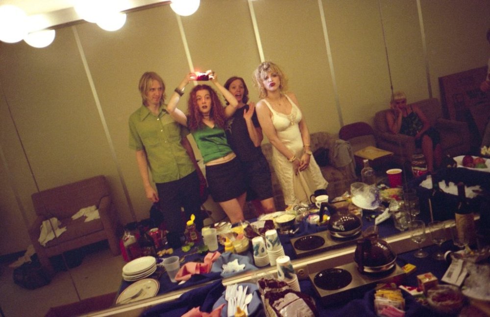 Melissa Auf der Maur, Self-portrait in mirror with Hole, Lollapalooza backstage, USA, 1995, chromogenic print, is shown in this handout image. THE CANADIAN PRESS/Handout - Melissa Auf der Maur (Mandatory Credit)