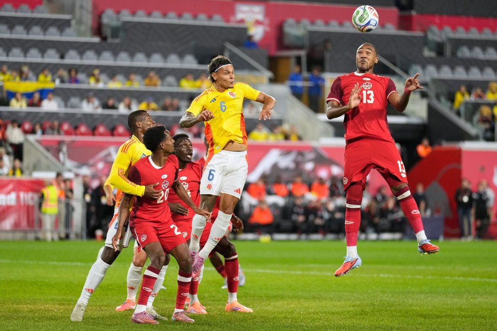 Canadian men hold 13th-ranked Colombia to a scoreless draw in men’s soccer friendly